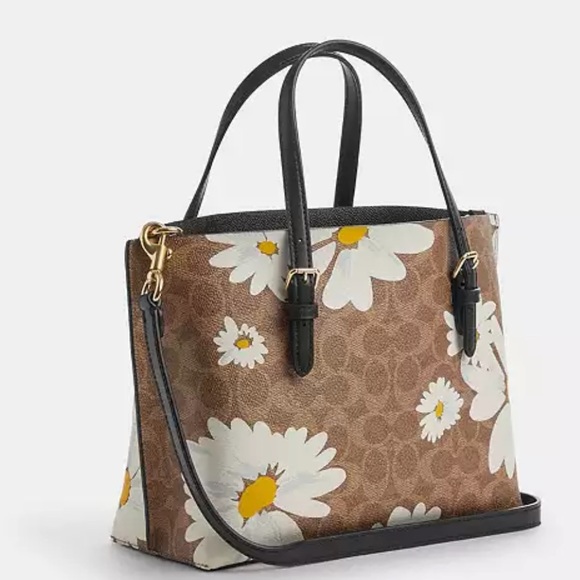 NEW No longer available. Retails: $398. COACH Women’s Handbag. Mollie Daisy Tote - Picture 5 of 12
